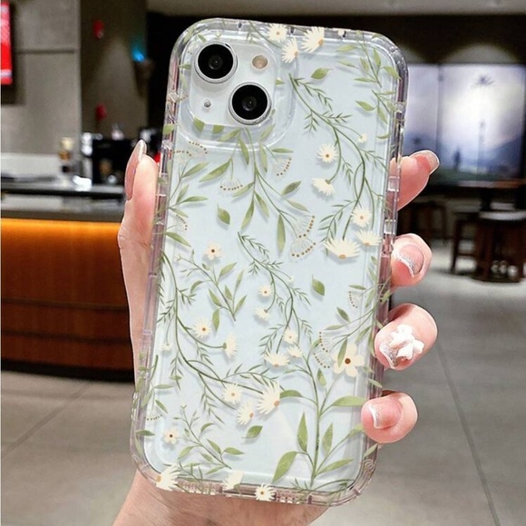 ⚠️Clearance iPhone 14/Pro/Pro Max Clear Leaves Phone Case - Picture 2 of 5